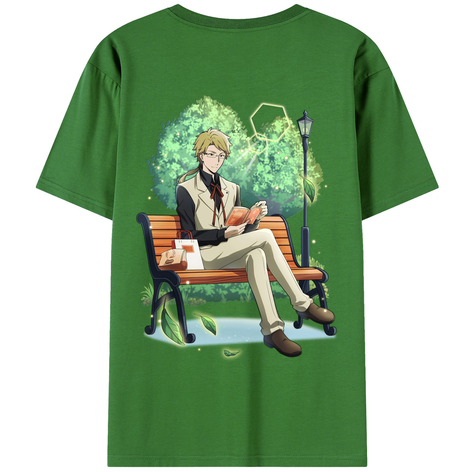 （画像用） 文豪ストレイドッグス Bungo Stray Dogs レディース半袖Tシャツ(バックプリント)
